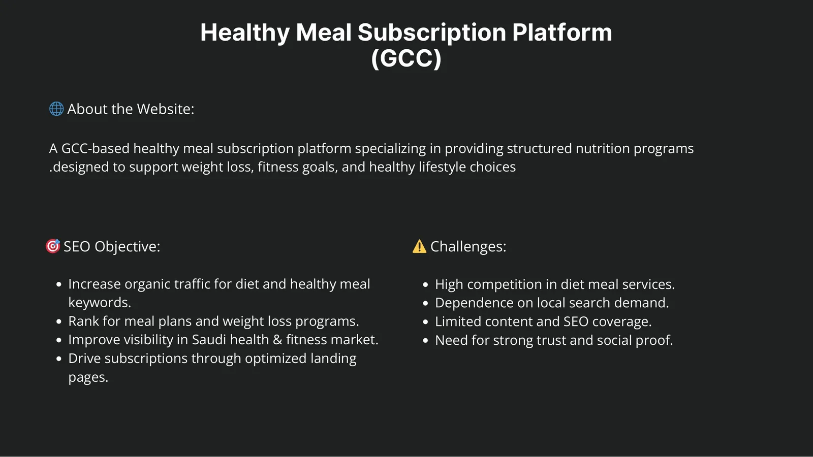 Healthy Meals slide 1